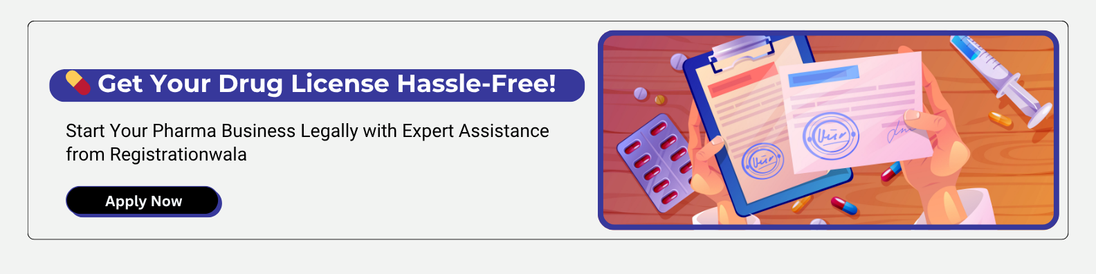 Drug License Registration 